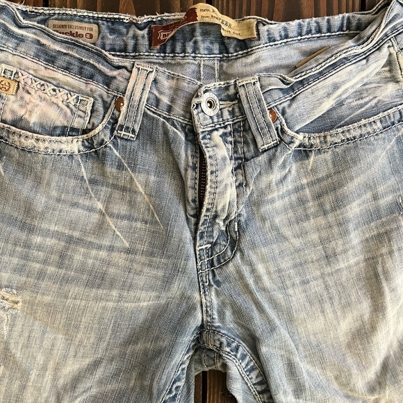 Men’s Big Star Pioneer Regular Bootcut Cut Off Denim Shorts. Size 30W. - Picture 3 of 9